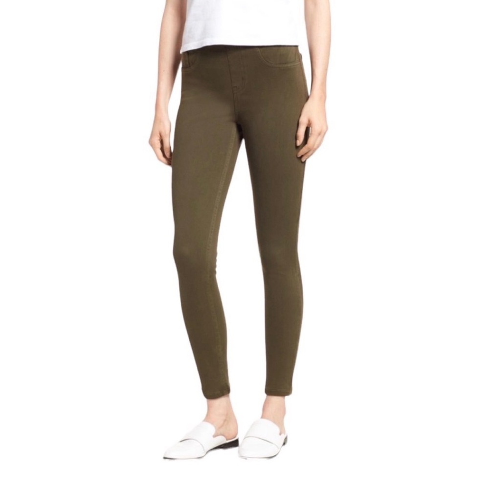 SPANX women’s green pull on jegging size medium